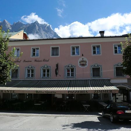 Weisses Roessl Werfen Hotel Eksteriør billede